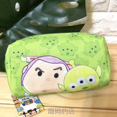 【喵姆的店】Disney 迪士尼 TsumTsum 玩具總動員 三眼怪 塗鴉風 萬用包 化妝包 收納包 全新正版