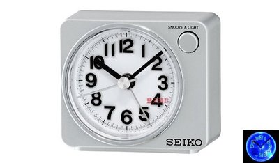 豐天時計【SEIKO】 精工 BEEP聲響 LED照明 靜音 時鐘 鬧鐘 QHE100 QHE100S