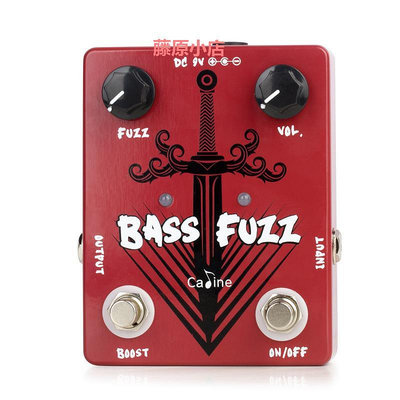 精品貝斯效果器電貝司Bass專用單塊過載DI法茲壓縮哇音Effect Pedal