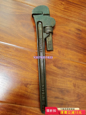 BERYLCO銅工具，SIZE.18型號，防爆工具，管鉗，銅 古玩 老物件 銅器【金善緣】217