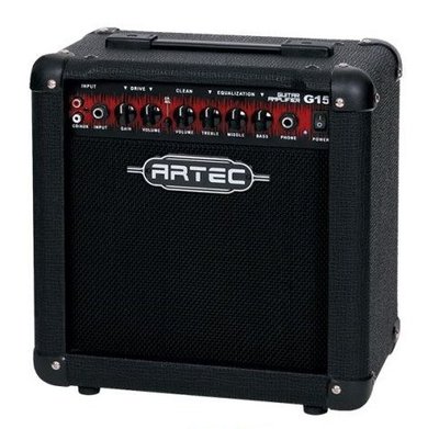 韓國Artec品牌-電吉他專用15瓦音箱（G15）【內建破音效果器/G-15】