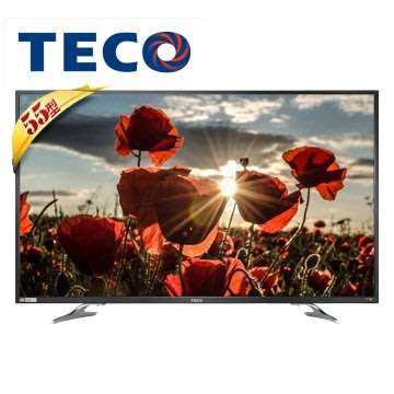 TECO 東元 TL55U1TRE 55吋 4K 液晶顯示器+視訊盒 Smart連網 液晶電視