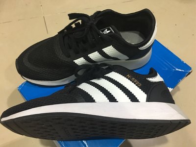 Adidas 愛迪達 N-5923黑色復古經典條紋休閒球鞋