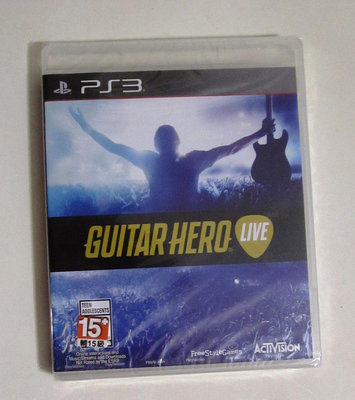 全新PS3 吉他英雄 Live 英文版 Guitar Hero Live