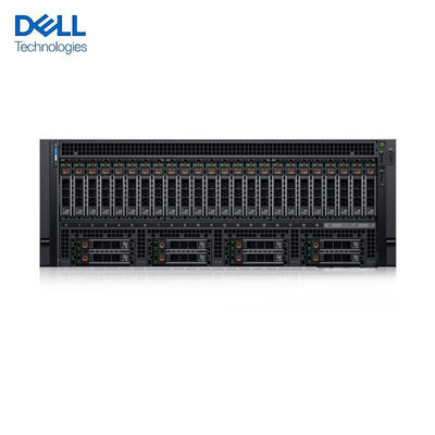 戴爾 DELL R940XA 4U機架式伺服器AI智能 4顆4214R/256G記憶體/480G SSD*4+2.4T SAS*8/RTX4090-24G*2/