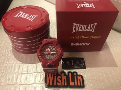 全新 CASIO G-SHOCK 與傳奇拳擊品牌 EVERLAST 聯名錶款 GBA-800EL