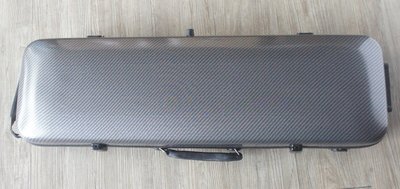 ＊雅典樂器世界＊ 極品 最新款  法國大廠 年輕化設計 頂級 4/4 碳纖維小提琴盒 黑色碳纖紋