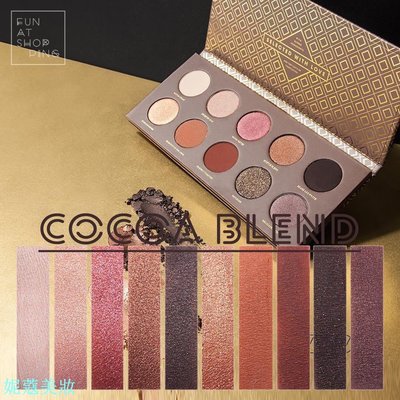 妮蔻美妝【現貨】ZOEVA - Cocoa Blend 十色眼影盤 Eyeshadow Palette