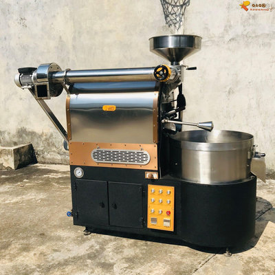 粵鼎鋒10公斤咖啡烘豆機咖啡烘焙機烘焙設備食品機械烘豆機咖啡豆-QAQ囚鳥