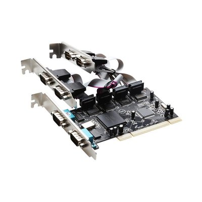 6串口卡PCI轉多串口RS-232COM口6個口9針設備PCI擴展工控卡 W101[322701]