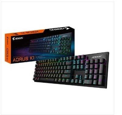 技嘉 GIGABYTE AORUS K1 CHERRY機械式RGB電競鍵盤