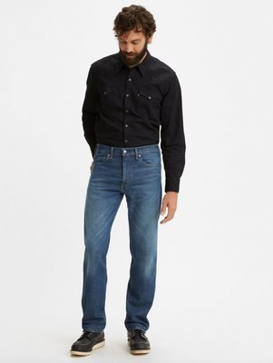 【西部牛仔重磅款】美國LEVIS Western Cowboy Jeans深藍貓鬚高強度直筒牛仔褲29-42腰501