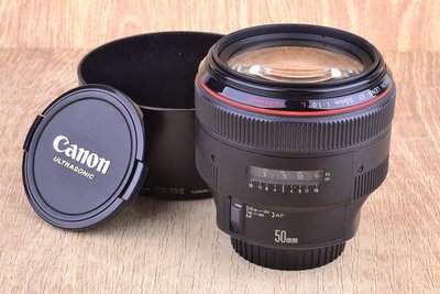【品光攝影】Canon EF 50mm F1.0 L 神鏡 USM UF鏡附遮光罩ES-79 #25581J