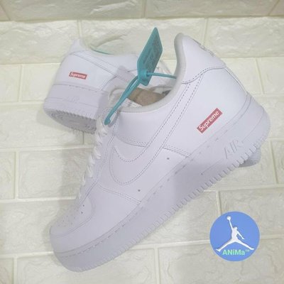AiNMa™ Nike Air Force 1 x Supreme 聯名 白色 男鞋 CU9225-100 us11 af1