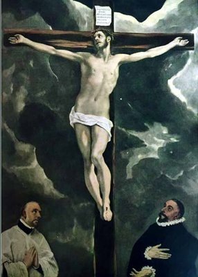 歐洲進口拼圖 名畫 十字架上的耶穌 Christ on the Cross El Greco 1000片拼圖 16109