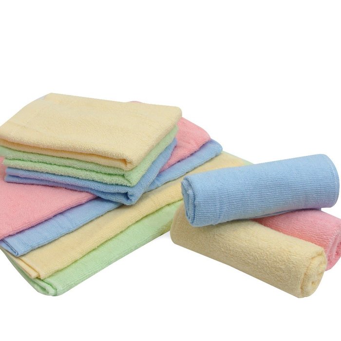 MIT典雅素色易擰乾毛巾(超值12條組)免運