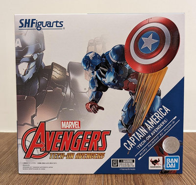 萬代 Bandai 漫威 Marvel 美國隊長 Captain America SHF 模型 公仔 AVENGERS