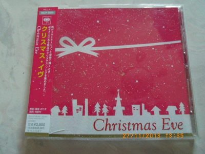*日版CD-- Christmas Eve/ 西洋歌手耶誕歌曲合輯( 附側標)