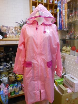 婕的店日本精品~日本帶回~日本太極粉紅色風雨衣(學童雨衣150cm)