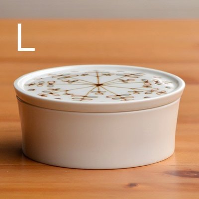 艾苗小屋-日本製白山陶器 HAKUSAN SPICA 角宿系列收納罐 (L)