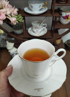 中古丨vintage法國ungaro溫伽羅 咖啡杯 茶杯