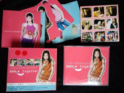CD+VCD 蔡依林／Jolin together／有紙盒／有６張寫真卡／有歌詞