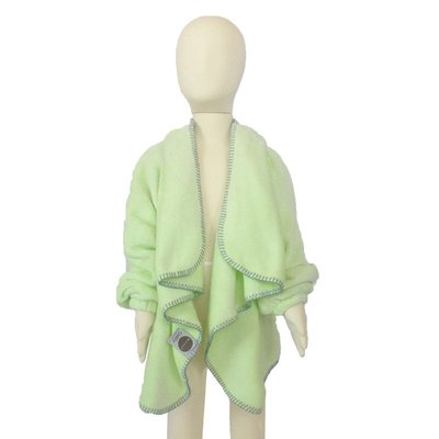 〖洋碼頭〗美國原產BabymoonCuddly淺綠色可穿式幼兒保暖毯（中/大號） L2902