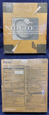 SNK NEO GEO-CDZ(CD-T02) 次世代主機 近新美品