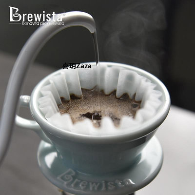 新品Brewista蛋糕型陶瓷咖啡過濾杯 手沖籃型濾杯155/185號 送濾紙