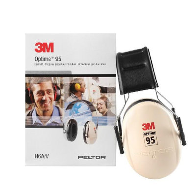 3M H6A專業隔音耳罩防噪音學習睡覺睡眠工廠超強降噪射擊防護耳罩