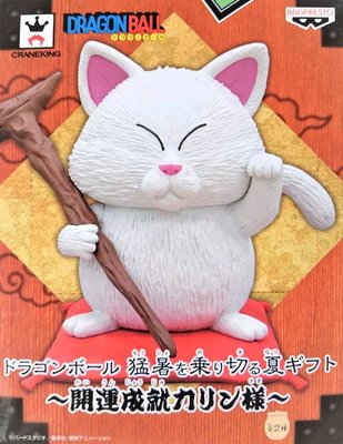 日本正版 景品 七龍珠 開運成就 卡林仙人 招財貓 白色 普通色 一般色 模型 公仔 日本代購