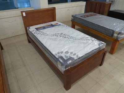 光南家具-南洋檜木3.5尺實木床架、床台(型號：802)