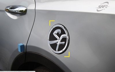 【車王小舖】現代 Hyundai Santa Fe ix45 油箱蓋 油箱蓋貼 韓國