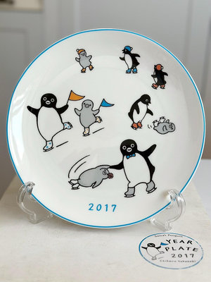 日本Narumi西瓜企鵝Suicas2017年份盤觀賞盤