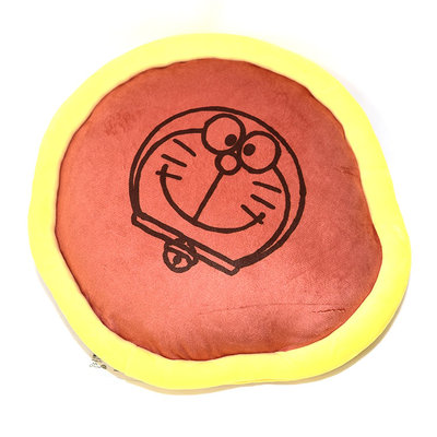 哆啦A夢 銅鑼燒 車用 頭部靠枕 軟軟抱枕 日本正版品 doraemon