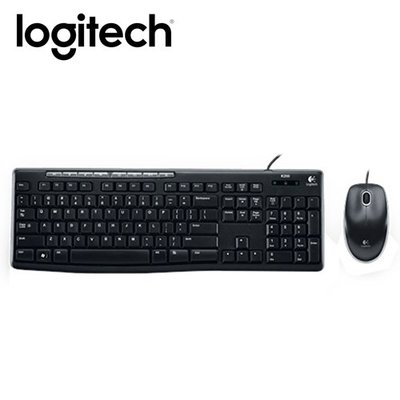 【采采3C】羅技 Logitech MK200 有線鍵盤滑鼠組 超靜音低行程按鍵 內建 多媒體功能鍵