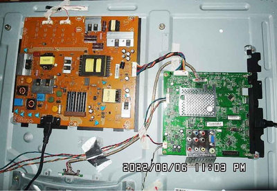 【維修】奇美 CHIMEI TL-42LS5D-302/TL-42LS500D SAMPO EM-42SP70D液晶電視 不過電/亮紅燈 不開機 維修