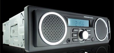第二代 8236BT12-24v 藍牙mp3播放器fm收音主機自帶喇叭推高機怪手卡車專用非先鋒阿如品JVC