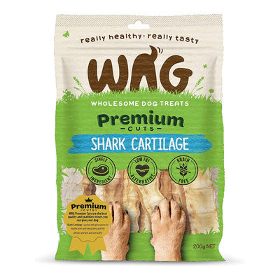 澳洲 WAG 天然澳 | 天然零食 鯊魚軟骨 | 200g 狗零食 純肉零食 耐咬