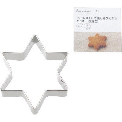 ☆║IRIS Zakka║☆ 日本貝印 Kai House SELECT 星星 餅乾模 5cm