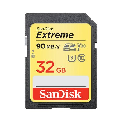 【EC數位】SanDisk Extreme SDHC UHS-I 32GB 記憶卡 U3 公司貨 90MB/秒