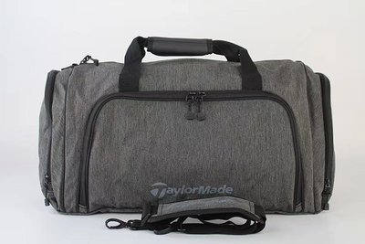 促銷 Taylormade 男士高爾夫衣物包 灰色大容量衣物包 便捷手袋可開發票