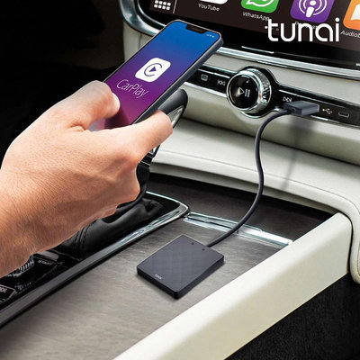 TUNAI CarplayGo 車用 蘋果 IOS 無線傳輸器 無線藍芽蘋果轉換器 車用蘋果轉換器
