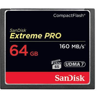 SanDisk台灣數位服務中心 Extreme Pro CF 64G (160/150M) UDMA7 SDCFXPS