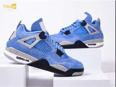 【New Fashion】Air Jordan 4 University Blue 大學藍 CT8527-400