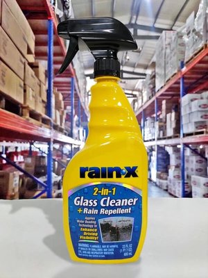 『油工廠』RAIN-X 潤克斯 2合1 玻璃 清潔+潑水 噴霧 噴罐 擋風玻璃 免雨刷 水滴