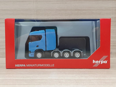 宗鑫 Herpa H315753-002 Scania CS 20 ND 重型曳引車 素面淺藍