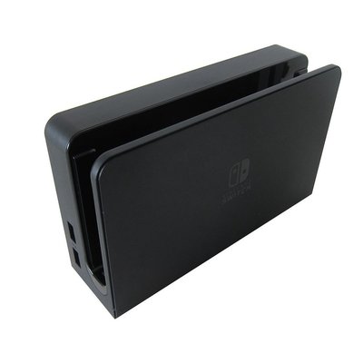 cilleの屋 任天堂 Nintendo Switch OLED Dock 原廠擴充底座 HEG-007 (黑色) 散裝 (平行進