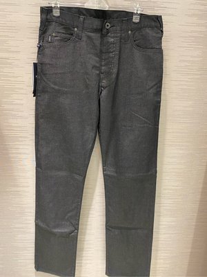 【EZ兔購】~正品 Armani jeans aj 素面鐵灰色牛仔褲30腰