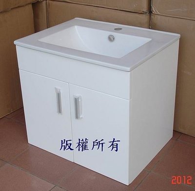 【鹿港衛浴】~AK665精緻精品60公分方型薄邊浴櫃.原價8600元出清價只要6500元 ~限量2個促銷